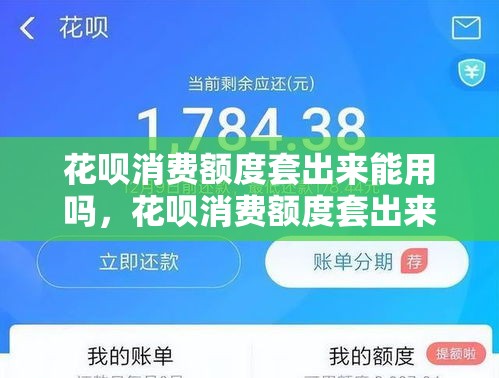 花呗消费额度套出来能用吗,花呗消费额度套出来